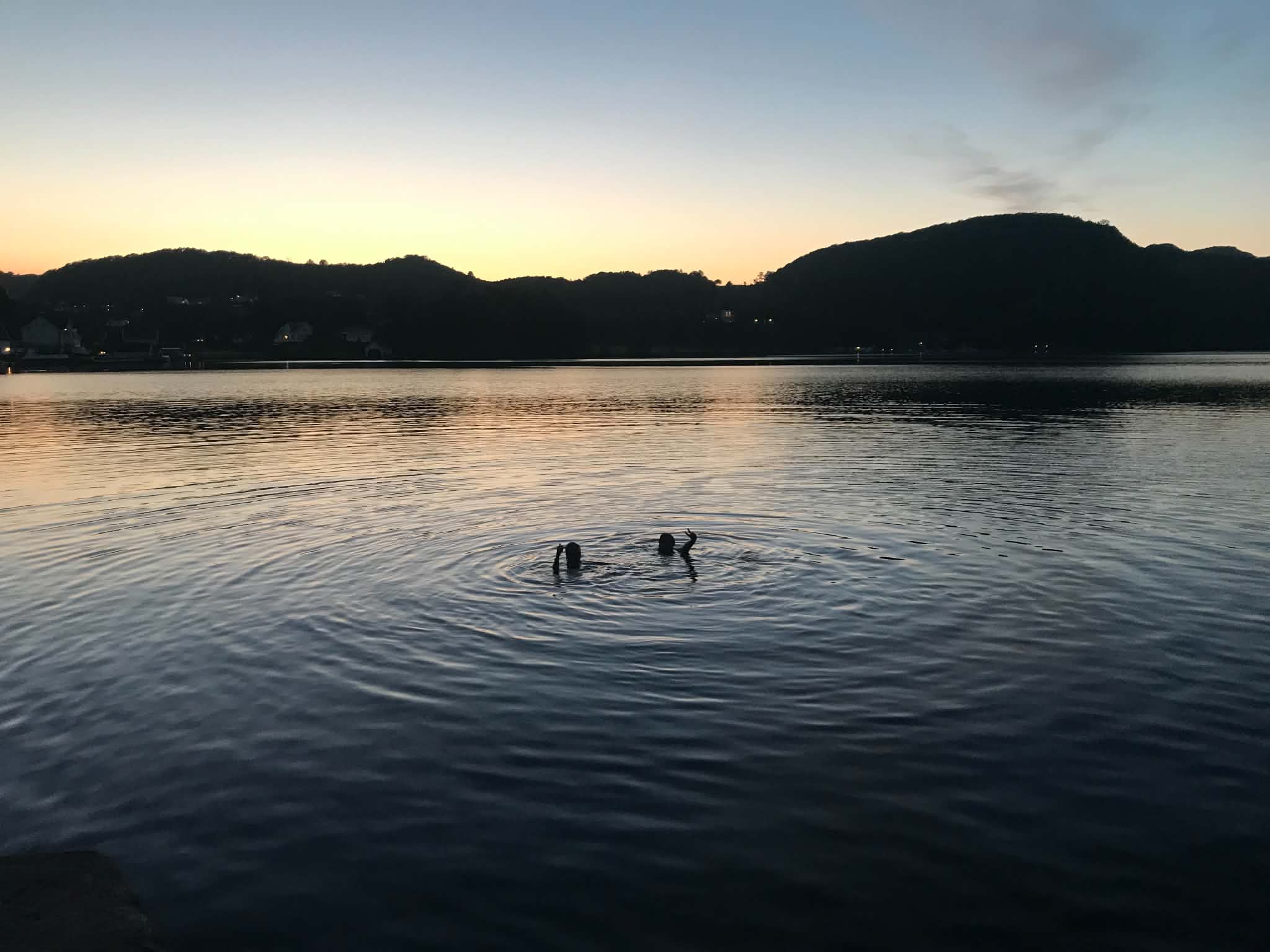 Bading i Farsund